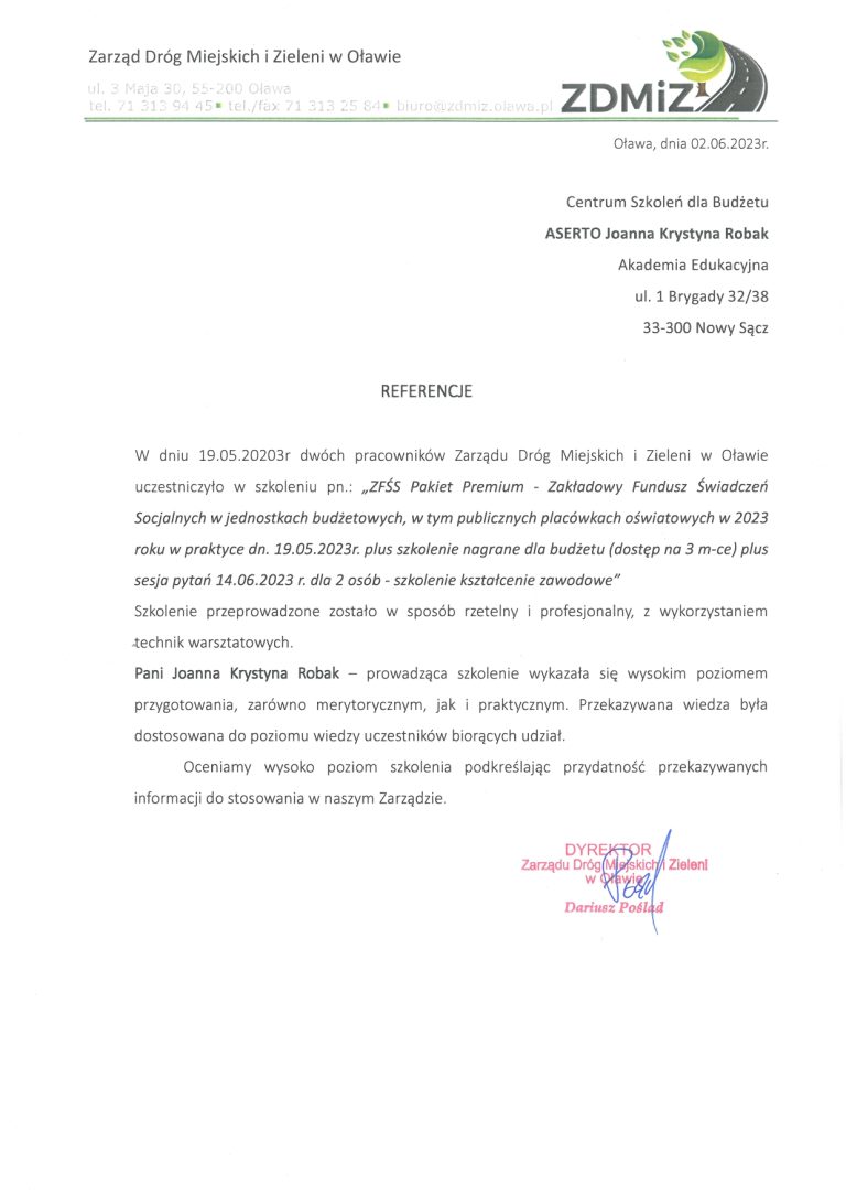 20230602-Zarzad-drog-miejskich-i-zieleni-w-Olawie-referencje_page-0001