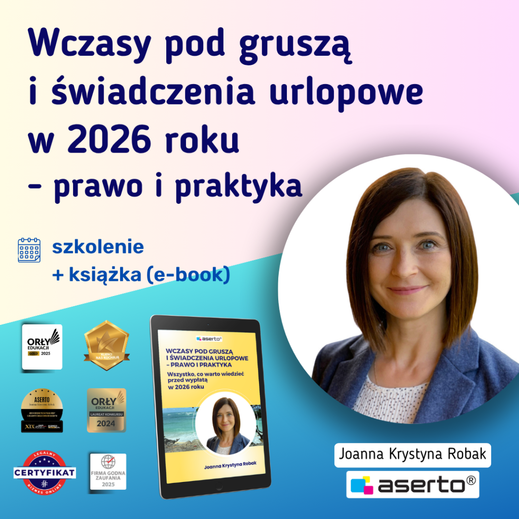 Wczasy pod gruszą i świadczenia urlopowe w 2026 roku